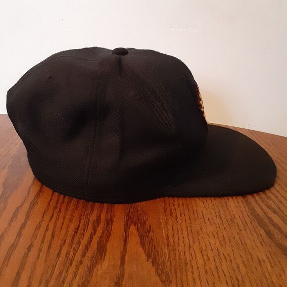 OVERWATCH Junkrat Logo Snapback Hat Cap Bioworld Black Video Game Merchandise - Picture 5 of 9